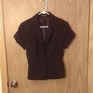 Express Black Short Sleeve Blazer
